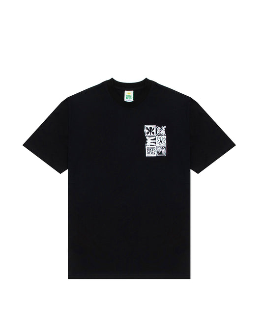 Hikerdelic Sabio Logo T-Shirt in Black