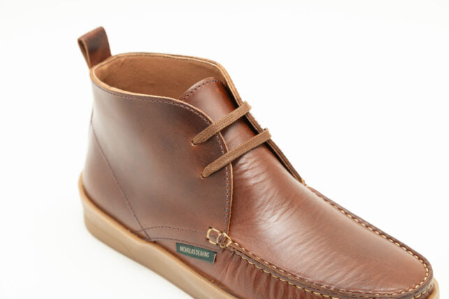 Nicholas Deakins Lando Boots Brown Leather