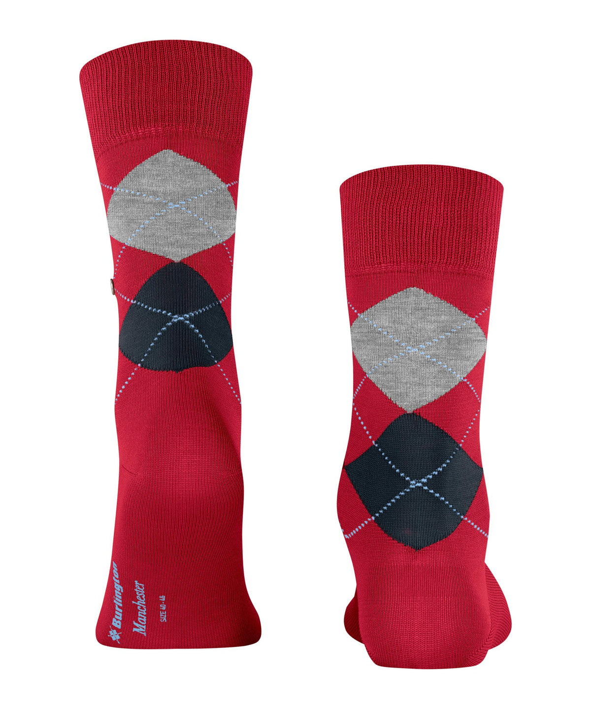 Burlington Manchester Argyle Socks Passion Red
