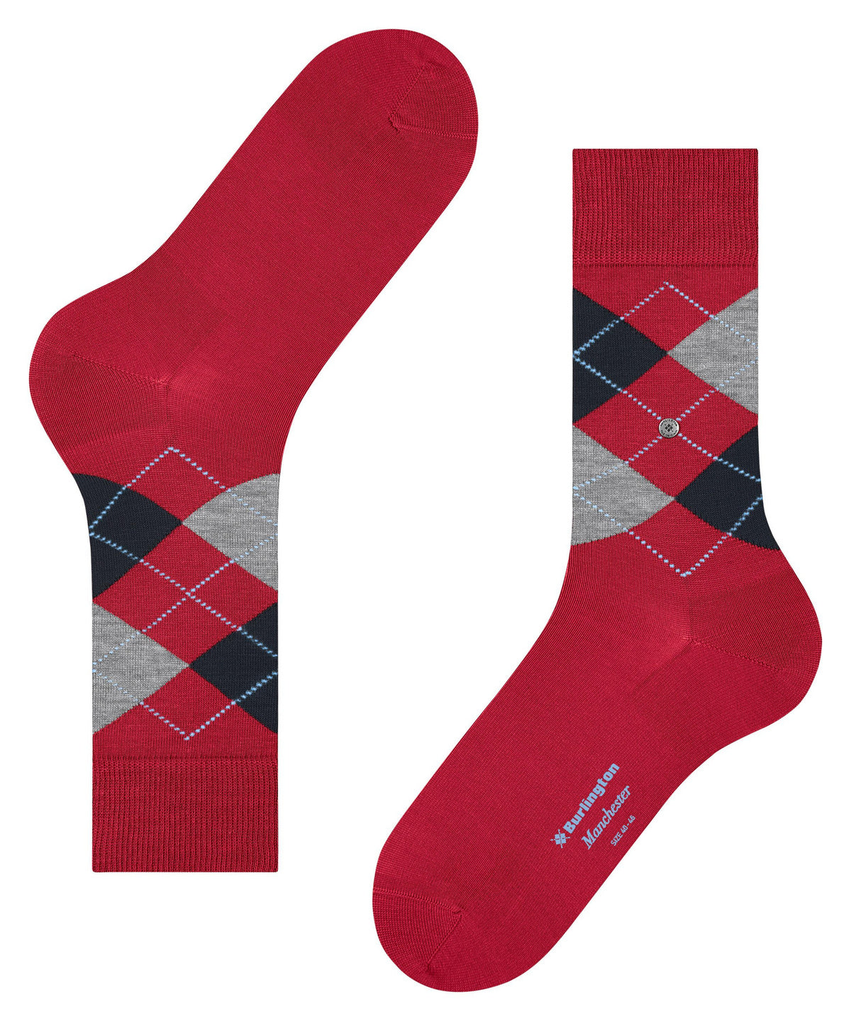 Burlington Manchester Argyle Socks Passion Red