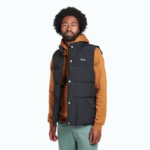 Penfield Outback Gilet Body Warmer Vest in Black