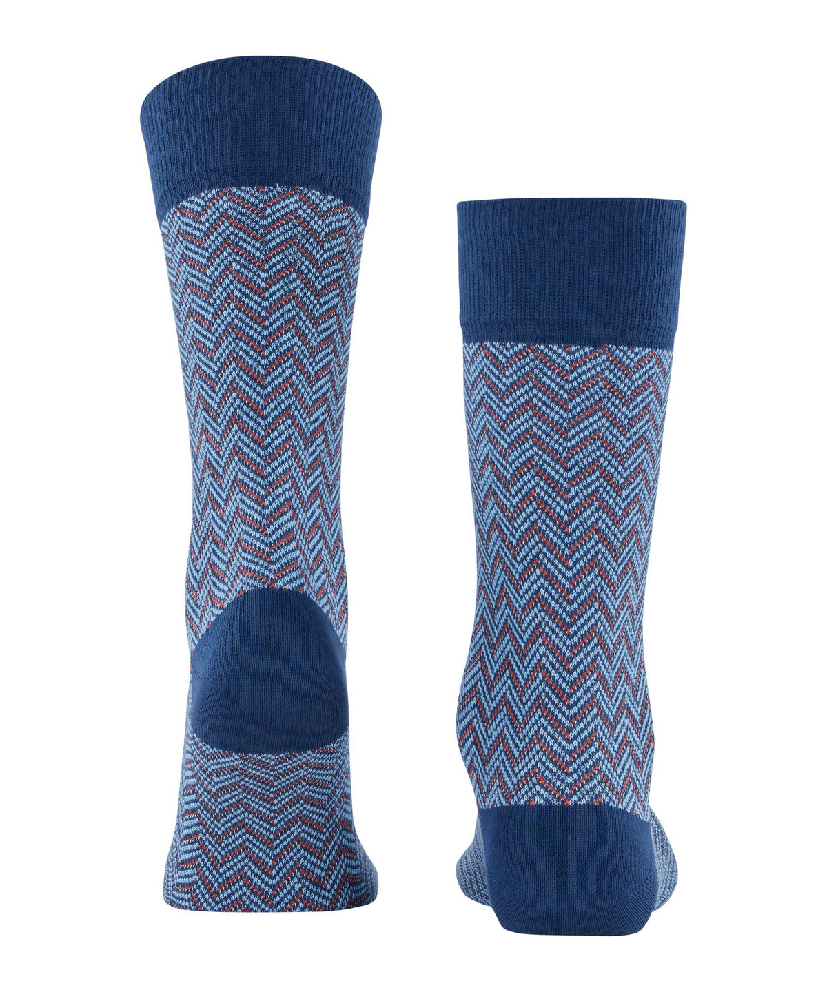 Burlington Herringbone Socks Royal Blue