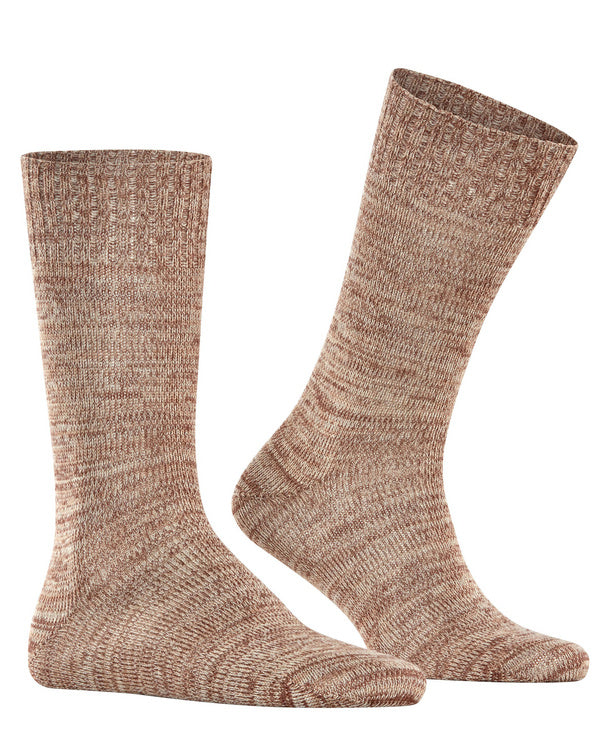 Burlington Knitting Hill Wool Socks Caramel