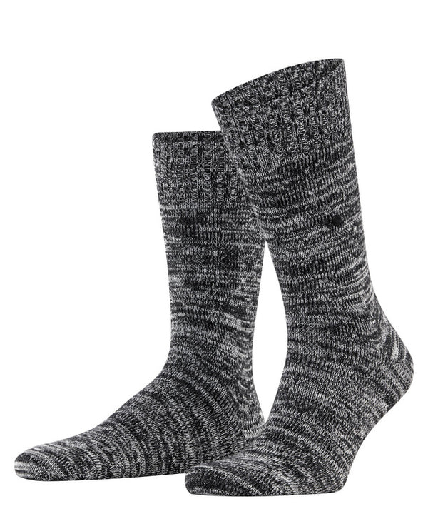 Burlington Knitting Hill Wool Socks Black