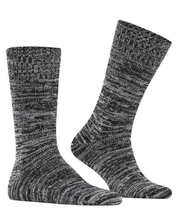 Burlington Knitting Hill Wool Socks Black