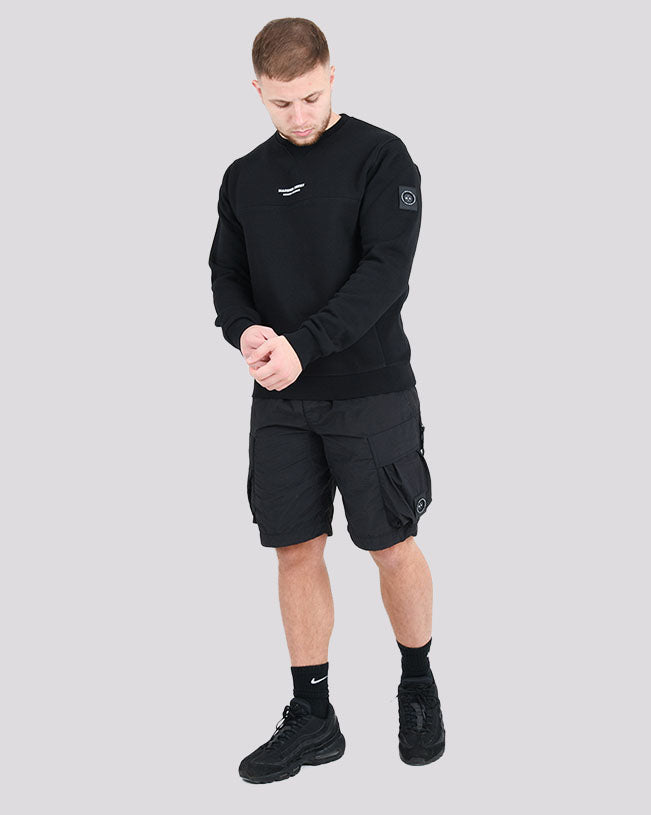 Marshall Artist Siren Crew Sweat in Black