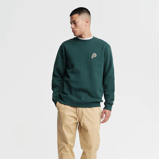 Parlez Poplar Sweat Deep Green