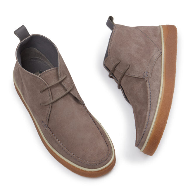 Nicholas Deakins Botin Boots Grey Suede