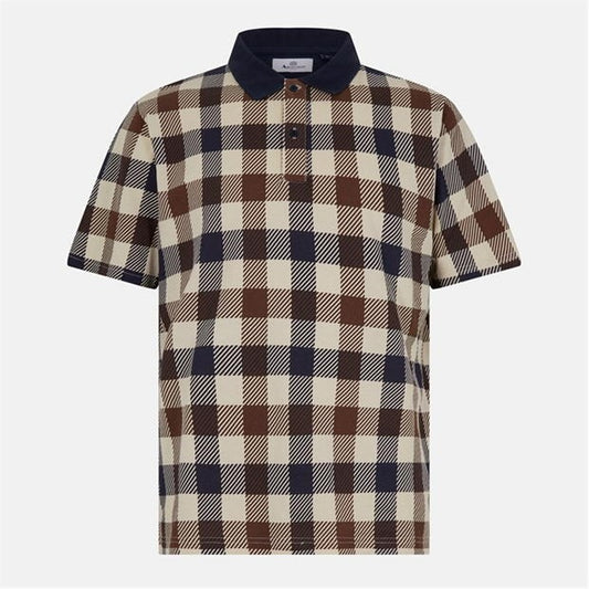 Aquascutum Active Macro Iconic Check Polo