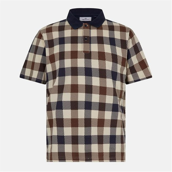 Aquascutum Active Macro Iconic Check Polo