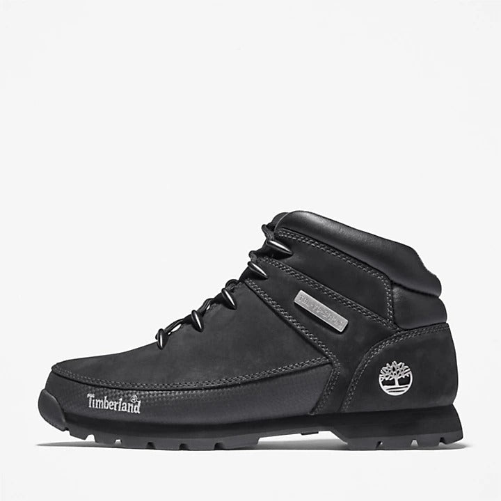 Timberland Euro Sprint Hiker Boots in Black Nubuck