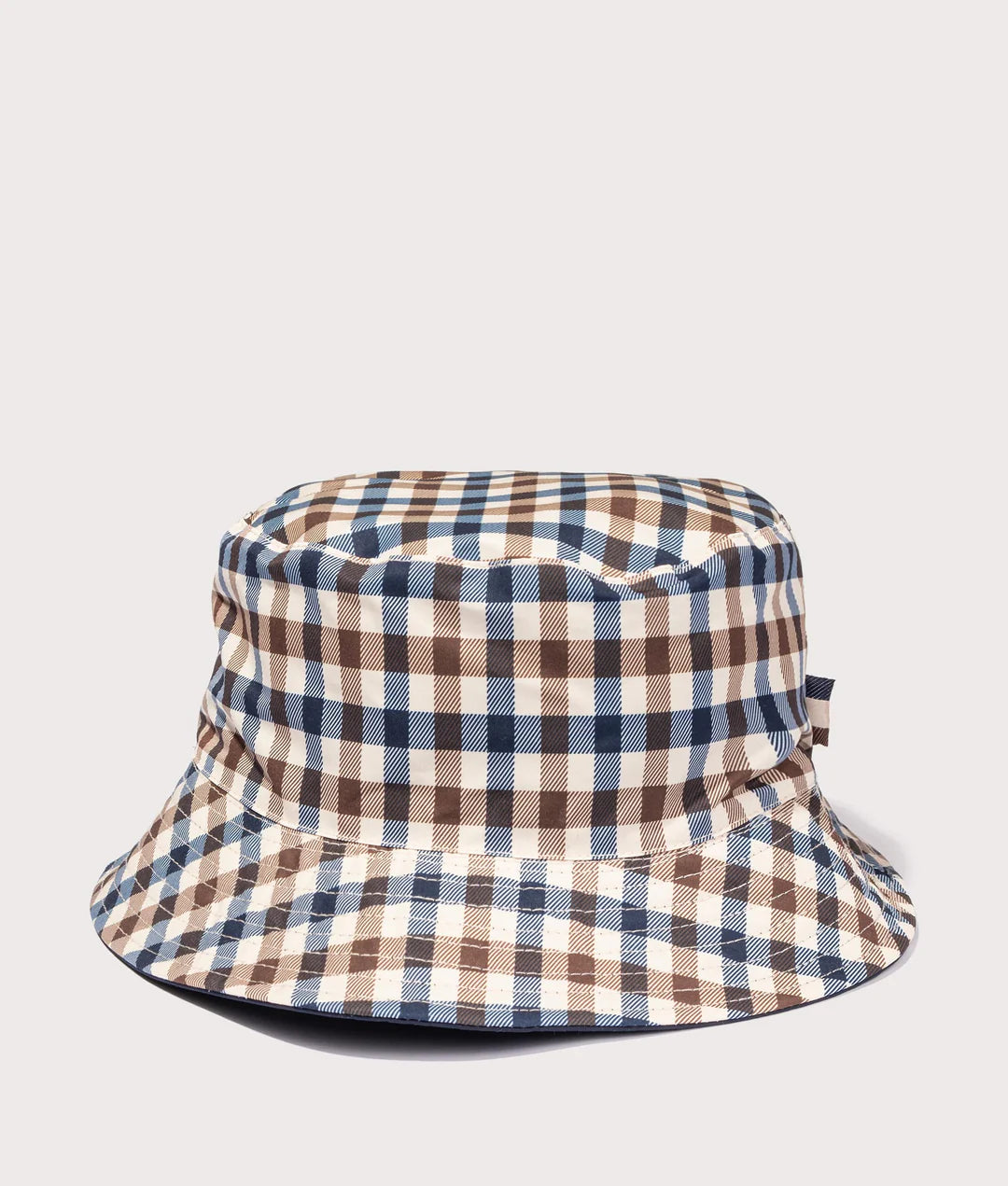Aquascutum Active Reversible Club Check/Navy Bucket Hat