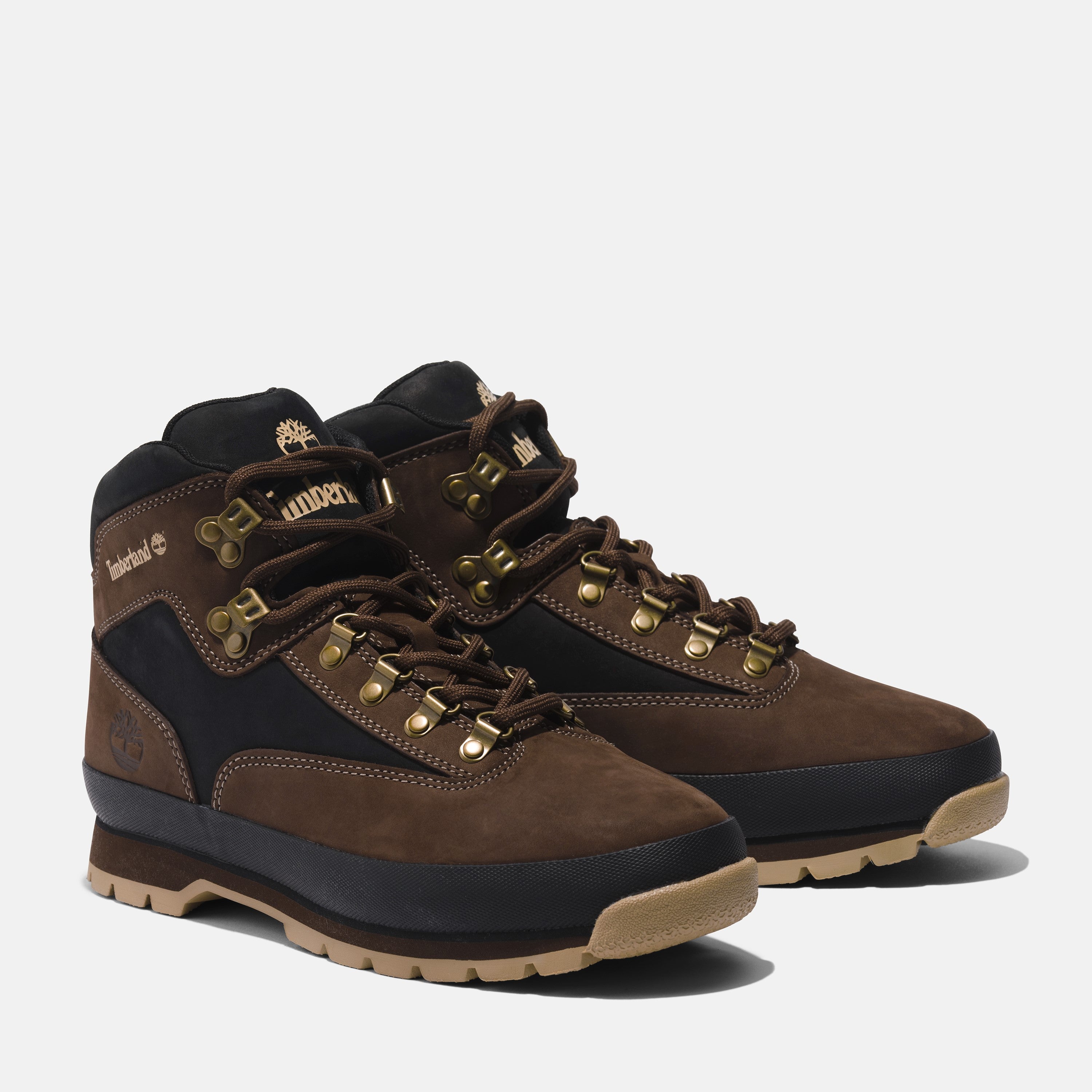 Timberland Euro Hiker Mid Leather Boots Cocoa Brown