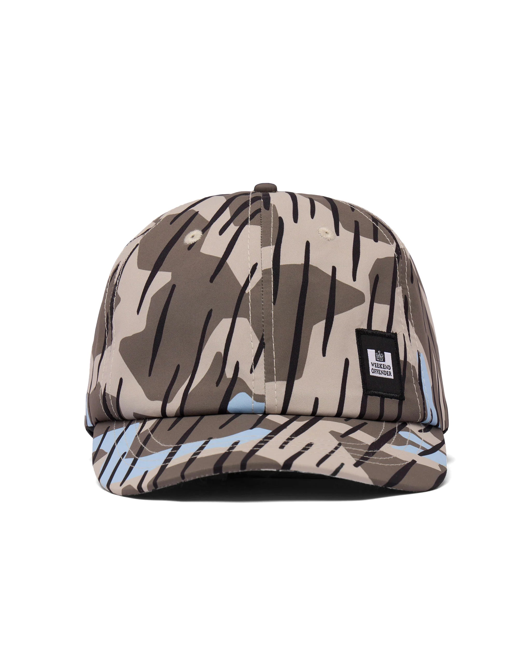 Weekend Offender Lukather Camo Baseball Cap Tobacco Brown