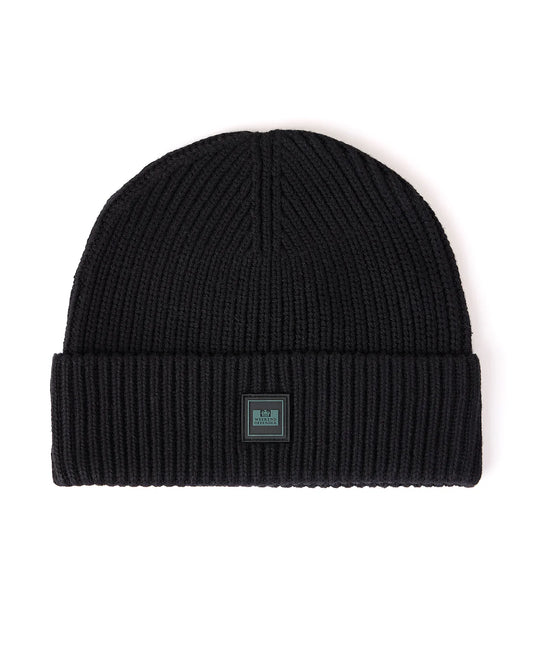 Weekend Offender Kettama Rib Beanie Black