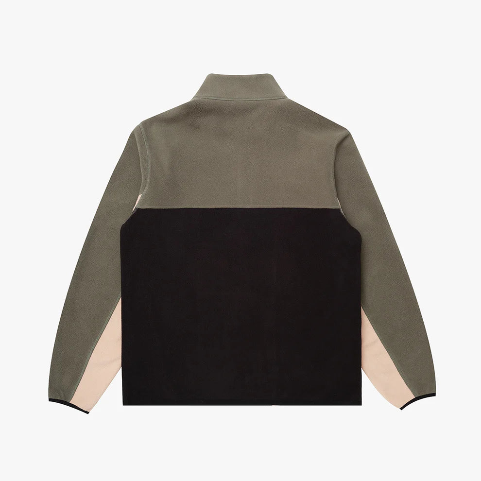 Parlez 1/4 Zip Apex Overhead Fleece Herb