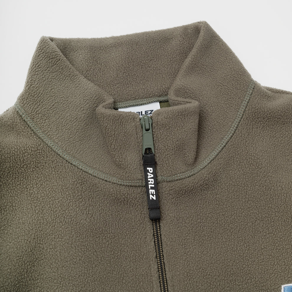 Parlez 1/4 Zip Apex Overhead Fleece Herb