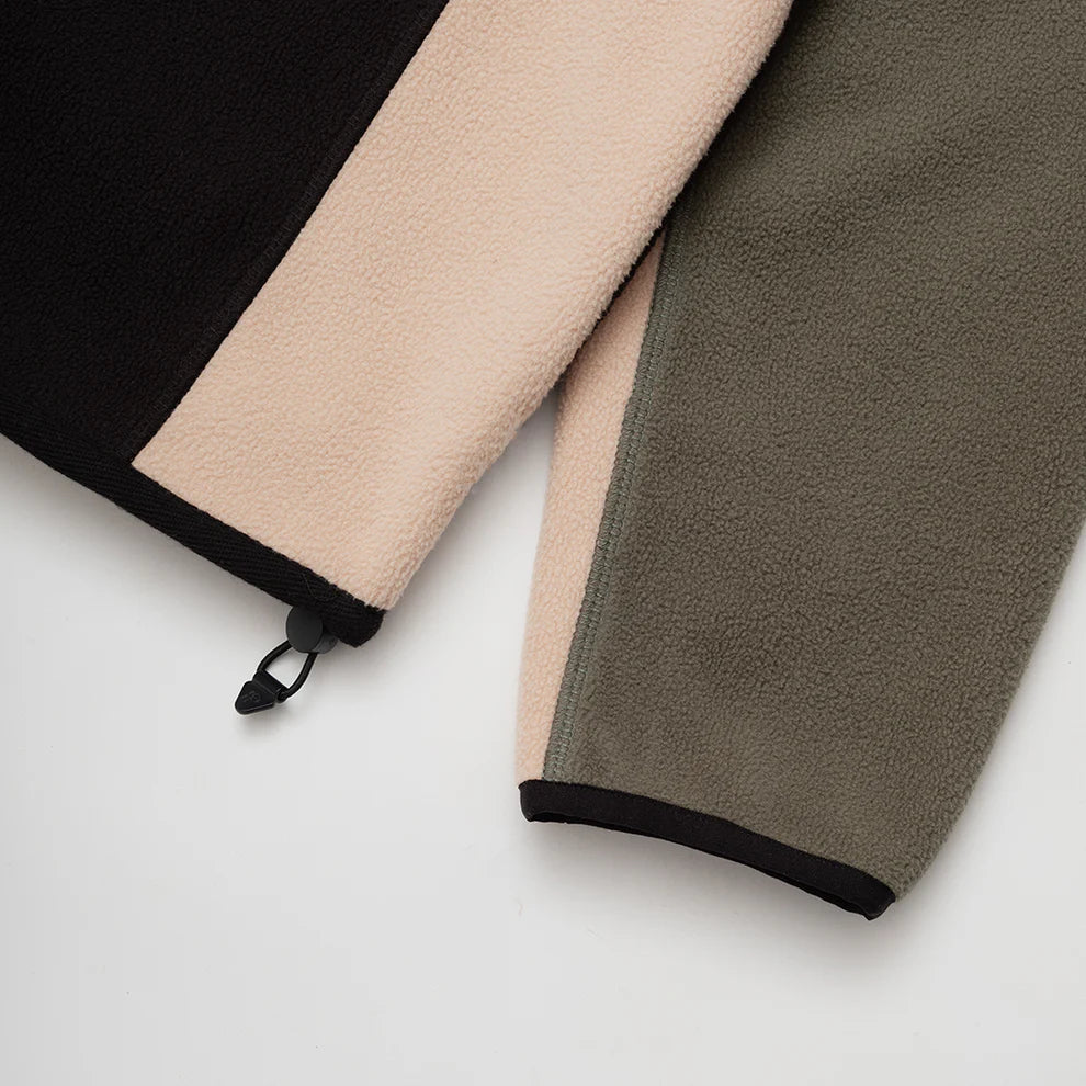 Parlez 1/4 Zip Apex Overhead Fleece Herb