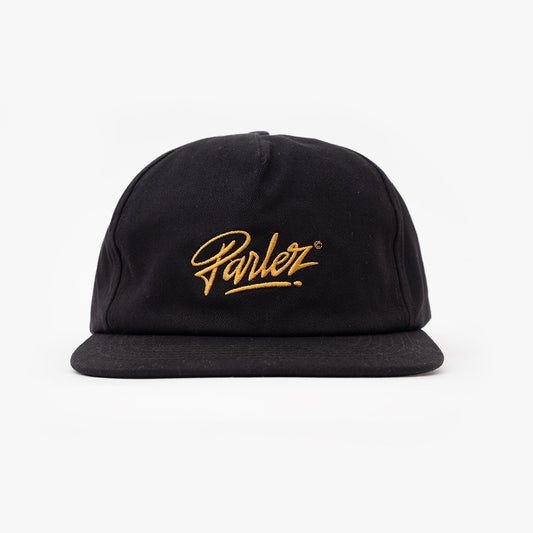 Parlez Ashton 5.5 Panel Cap Black