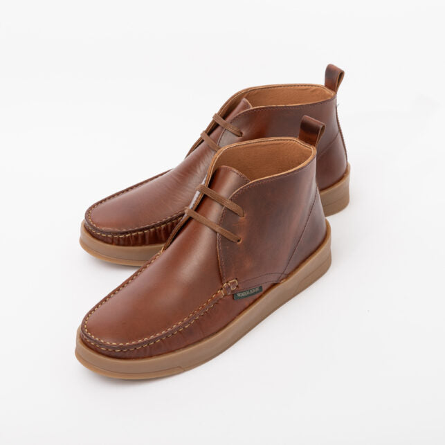 Nicholas Deakins Lando Boots Brown Leather