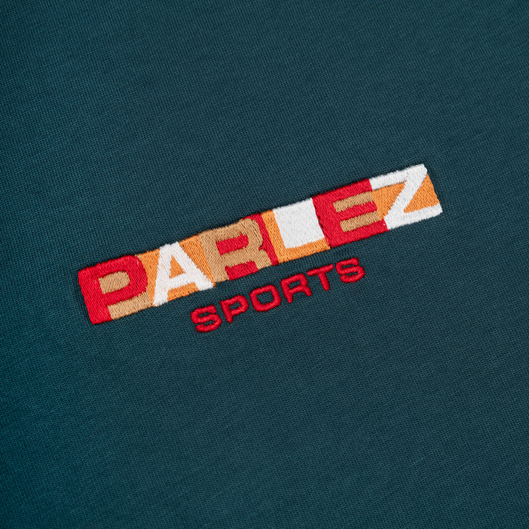 Parlez Block T-Shirt Petrol