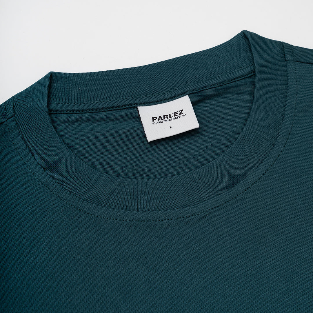Parlez Block T-Shirt Petrol