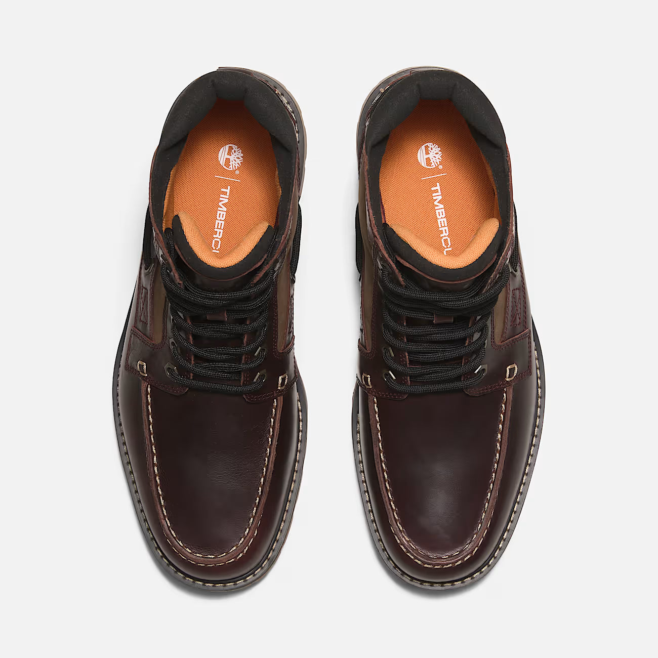 Timberland Britton Road Mid Lace Boots Burgundy Brown