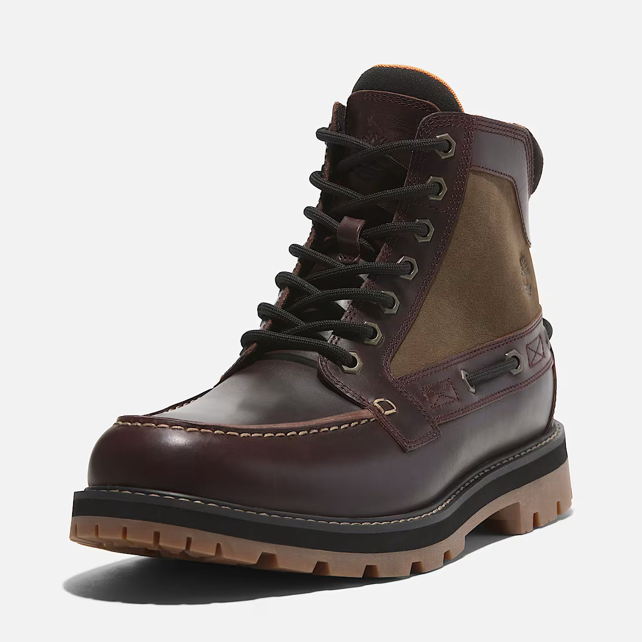 Timberland Britton Road Mid Lace Boots Burgundy Brown