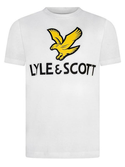 Lyle & Scott Printed T-Shirt White