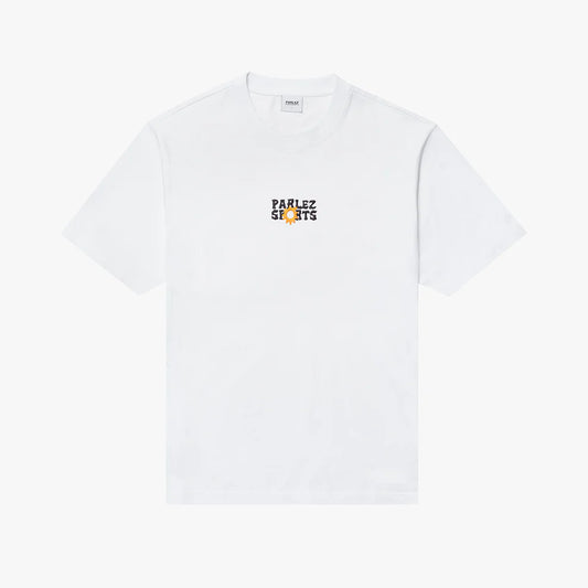 Parlez Celeste Embroidered Logo T-Shirt White