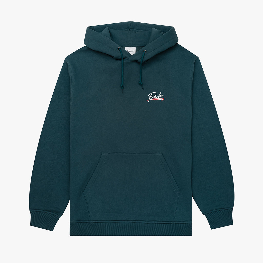Parlez Chisel Overhead Hoodie Petrol