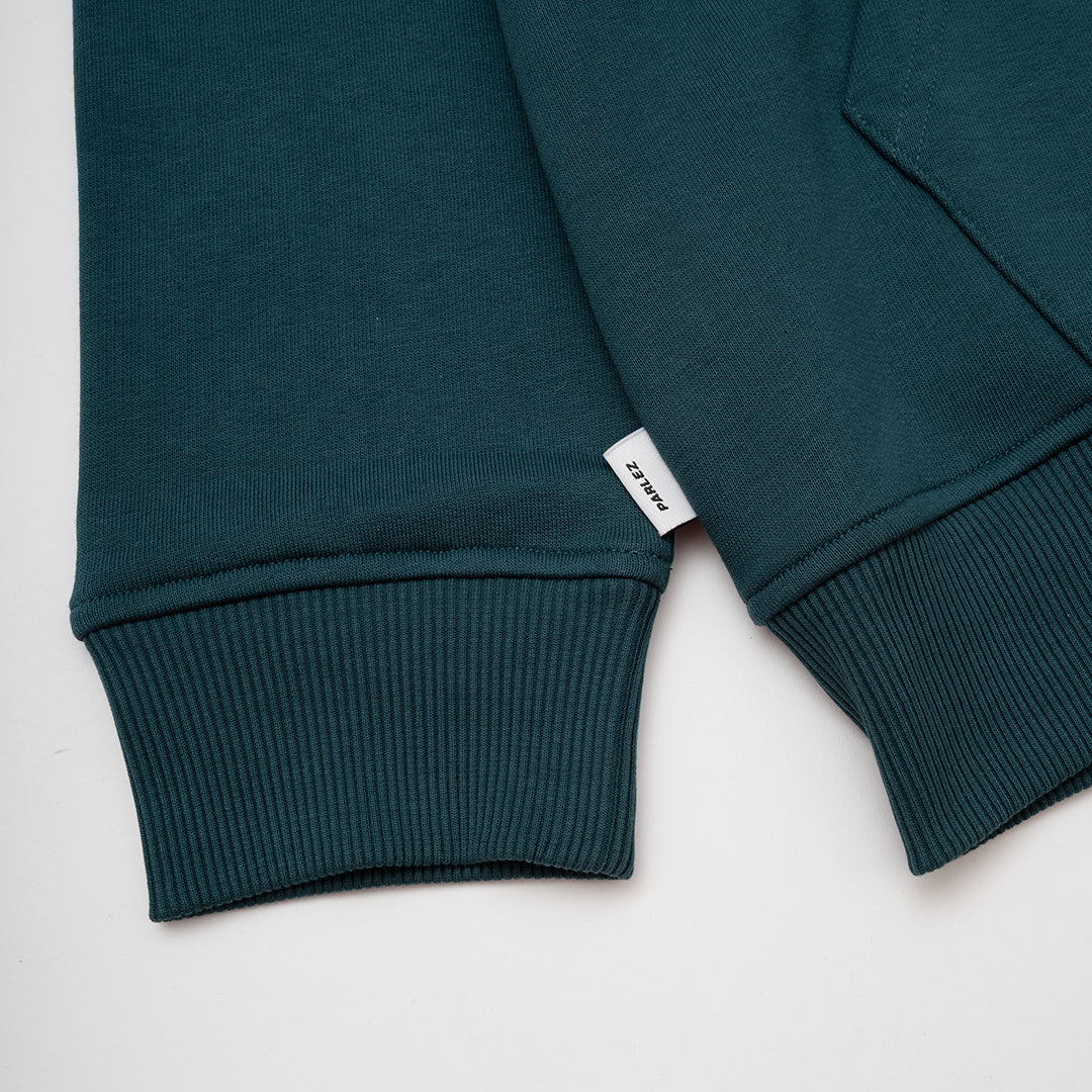 Parlez Chisel Overhead Hoodie Petrol