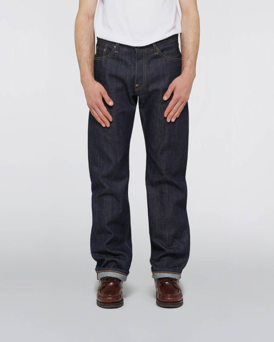 Edwin Nashville 14oz Red Listed Selvage Denim Blue Unwashed