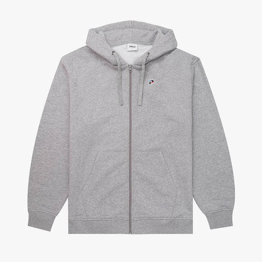 Parlez Demi Zip Hoodie Heather Grey