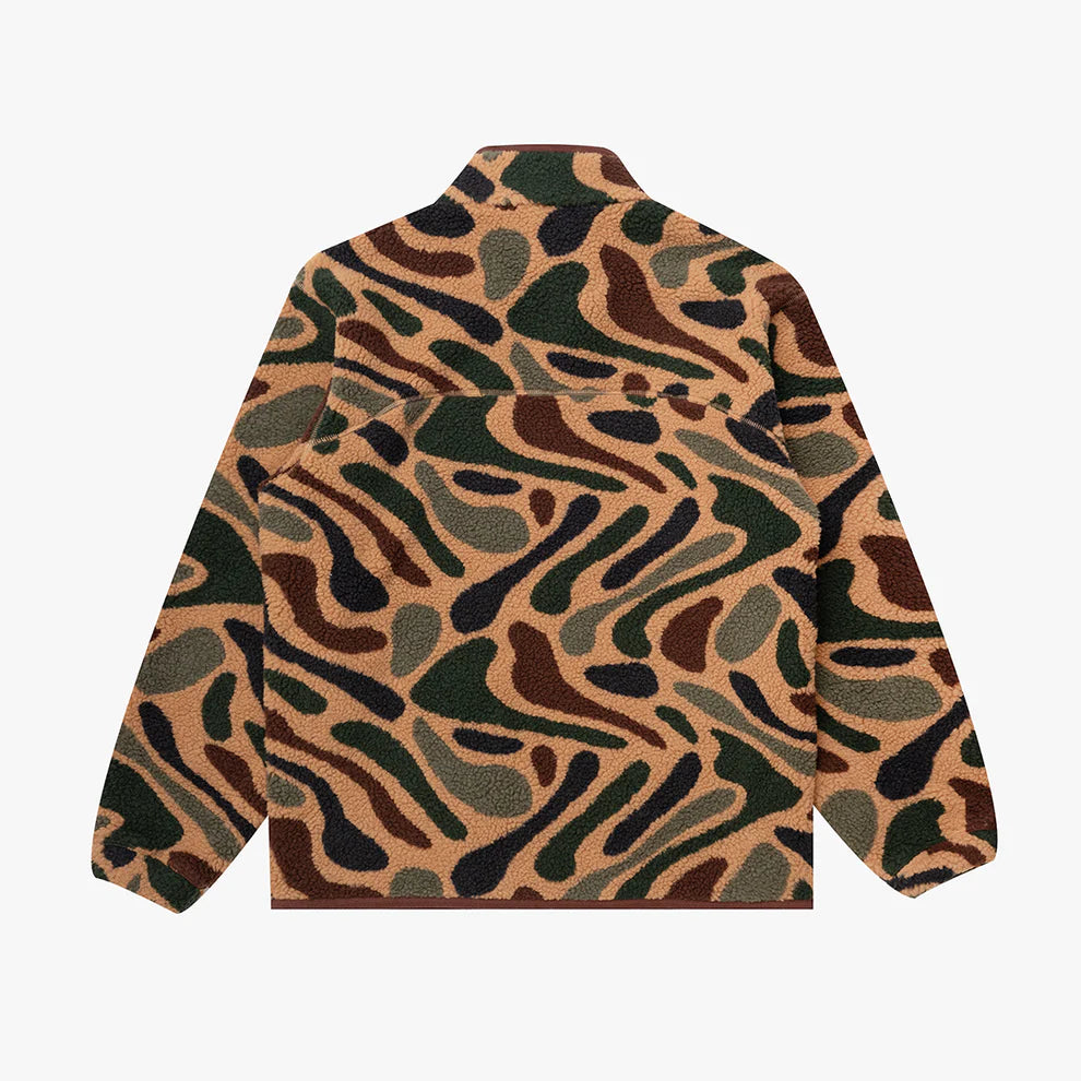 Parlez Hedgeman Zip Thru Camo Fleece