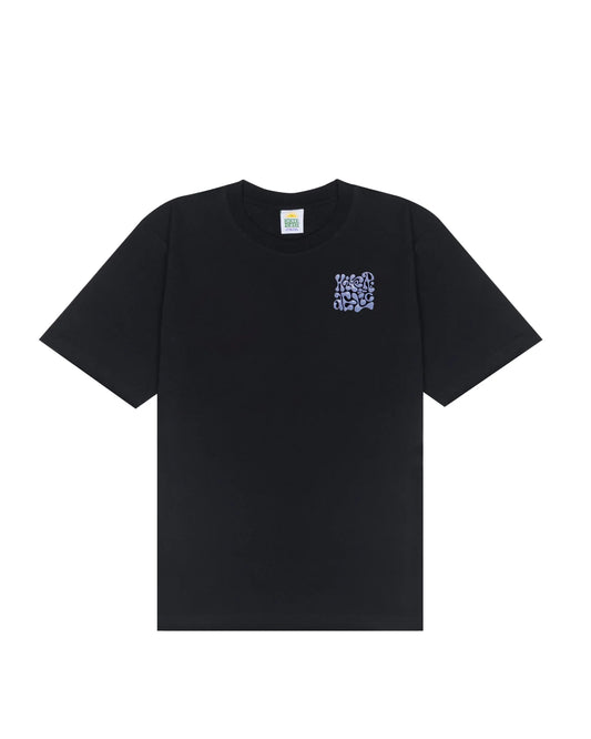 Hikerdelic Backprint Chrome T-Shirt Black