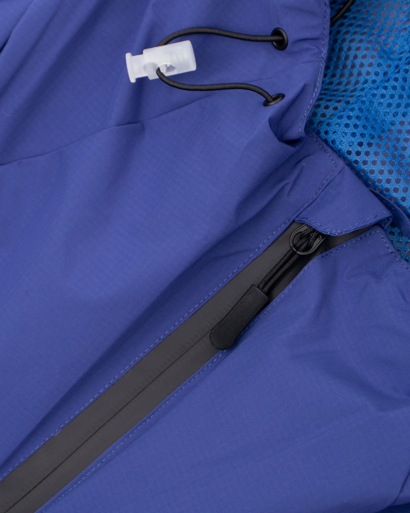 Hikerdelic Mucker Packable Hooded Jacket Navy/Cobalt