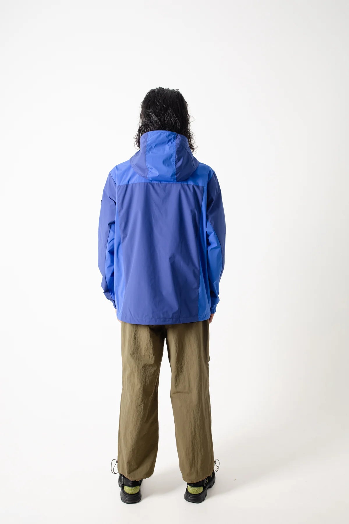 Hikerdelic Mucker Packable Hooded Jacket Navy/Cobalt