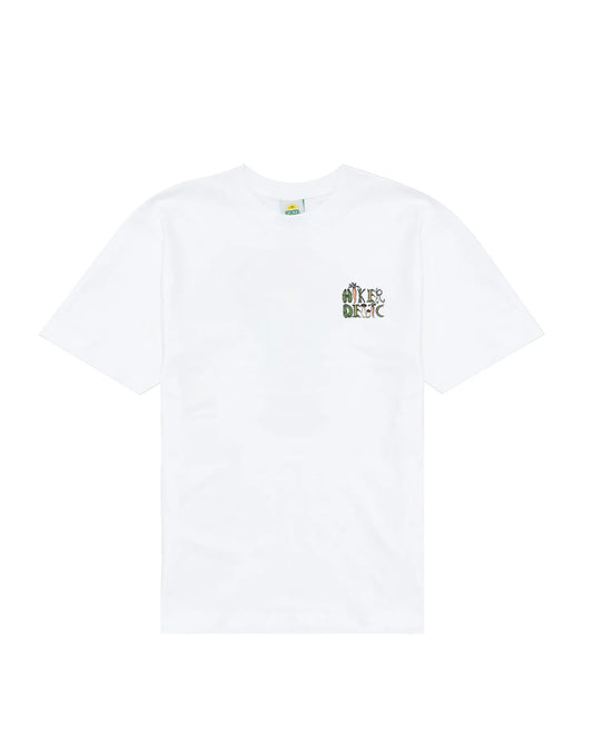 Hikerdelic Vegetables Backprint T-Shirt White