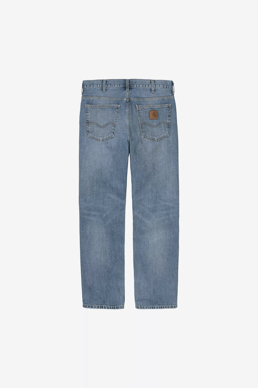 Carhartt WIP Marlow Pant Blue Worn Bleached
