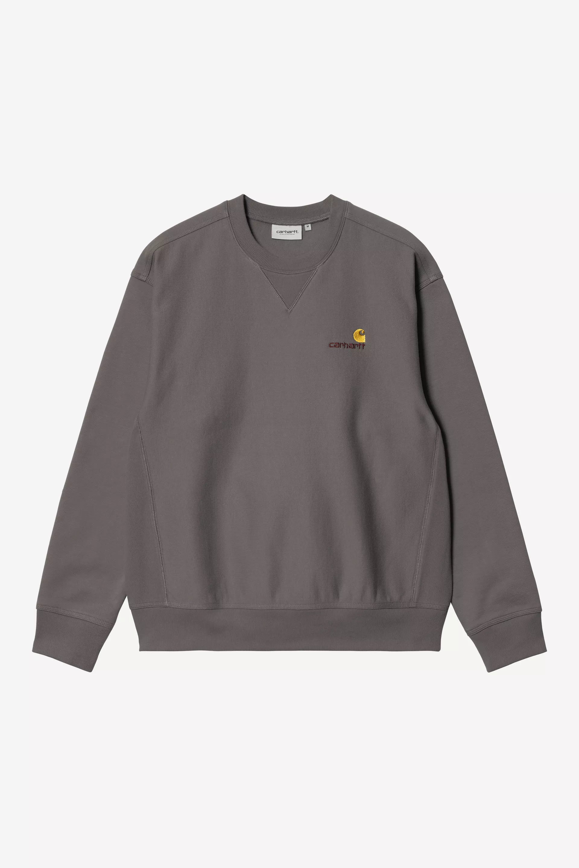 Carhartt WIP American Script Sweat Porphyry