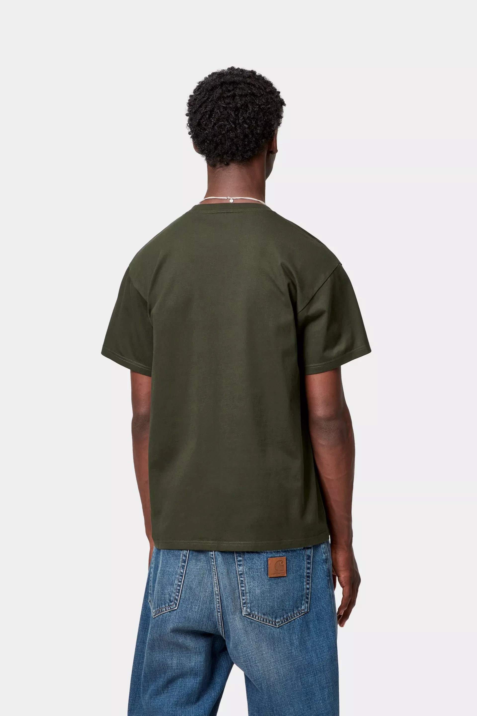 Carhartt WIP S/S Chase T-Shirt in Olive