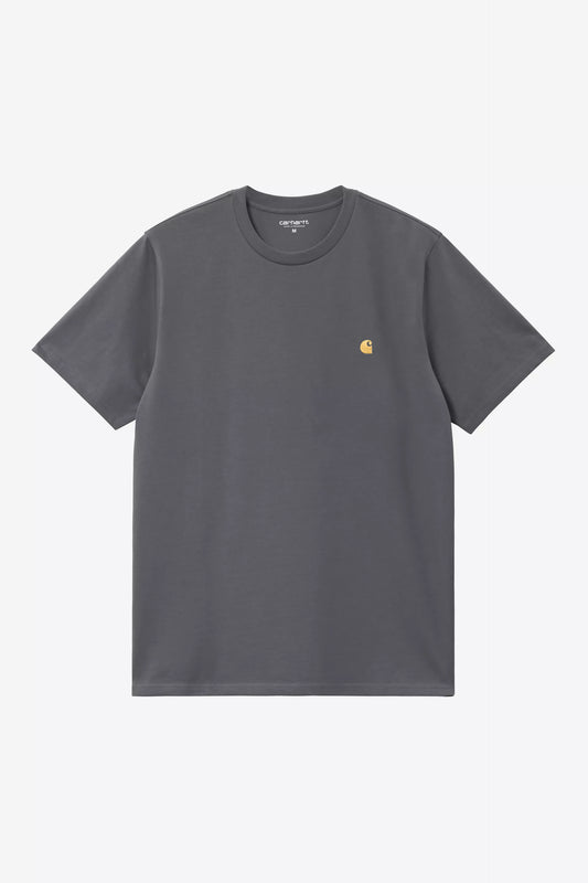 Carhartt WIP S/S Chase T-Shirt in Styx Grey