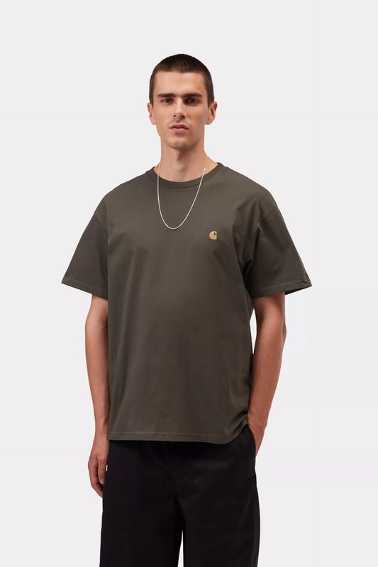 Carhartt WIP S/S Chase T-Shirt in Shungite
