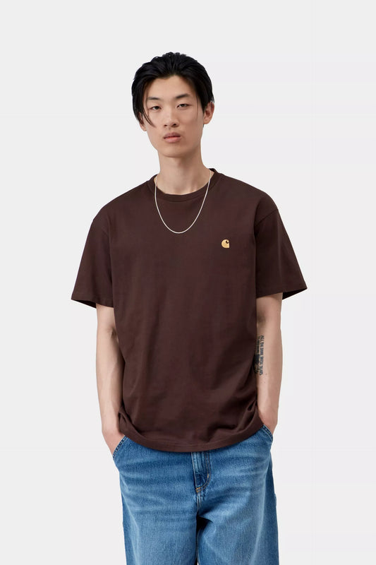 Carhartt WIP S/S Chase T-Shirt in Palisander