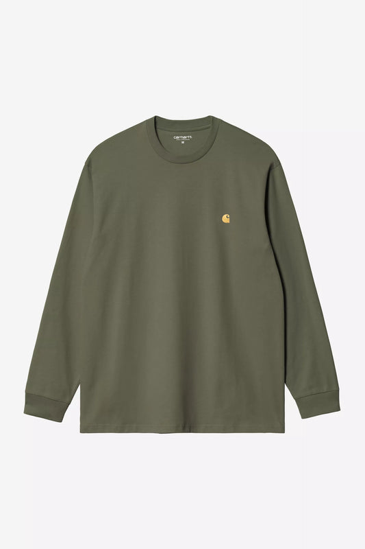 Carhartt WIP L/S Chase T-Shirt Leaf Green