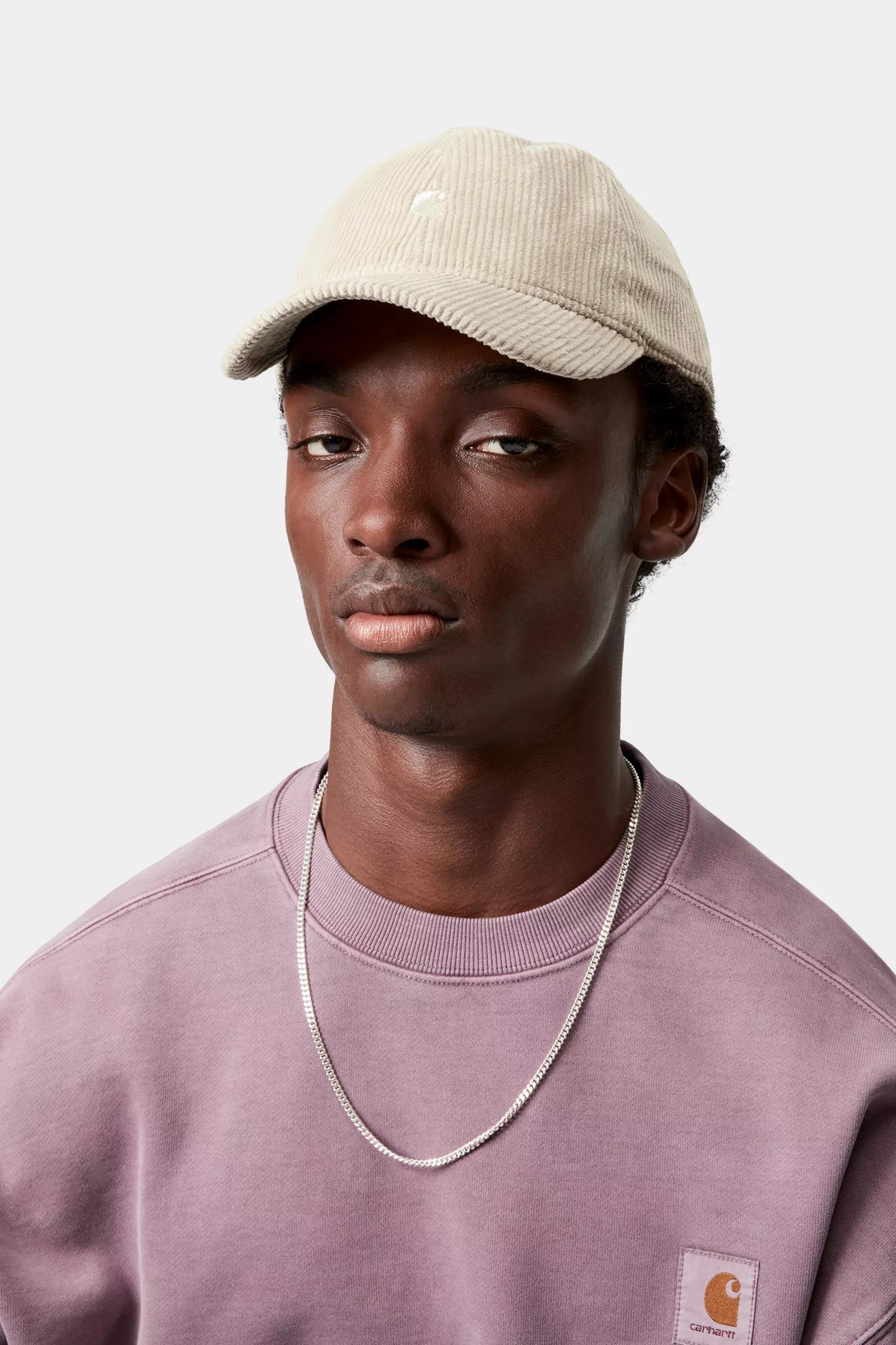 Carhartt WIP Harlem Corduroy Cap in Wall