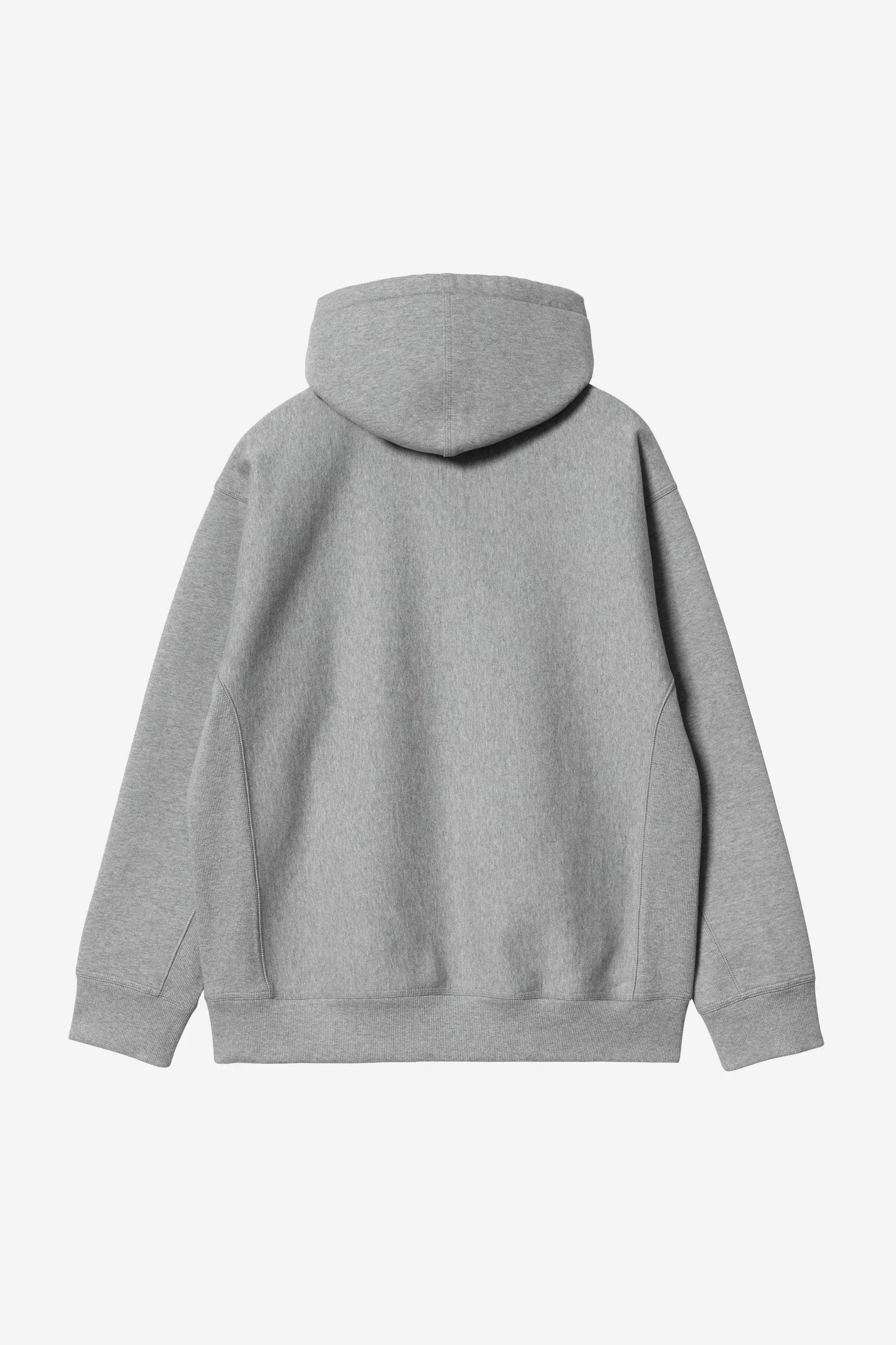 Carhartt WIP Hooded American Script Grey Heather