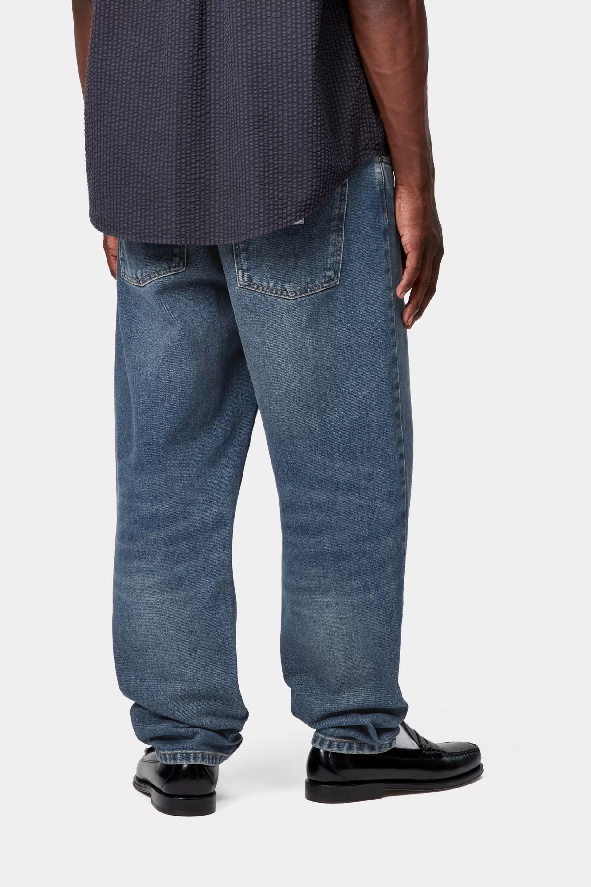 Carhartt WIP Newel Denim Pant Dark Used Wash