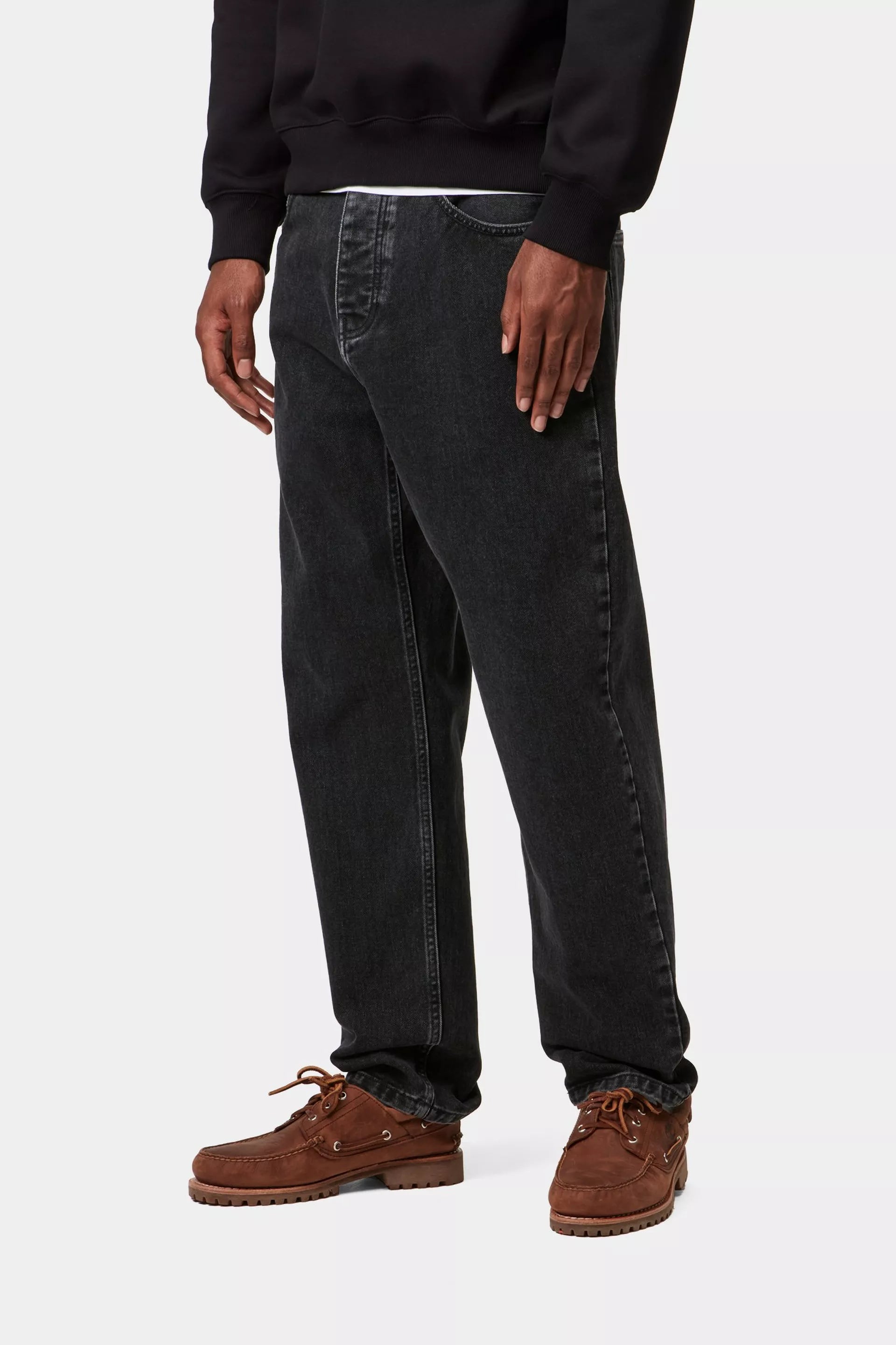 Carhartt WIP Newel Denim Pant Black Stone Washed